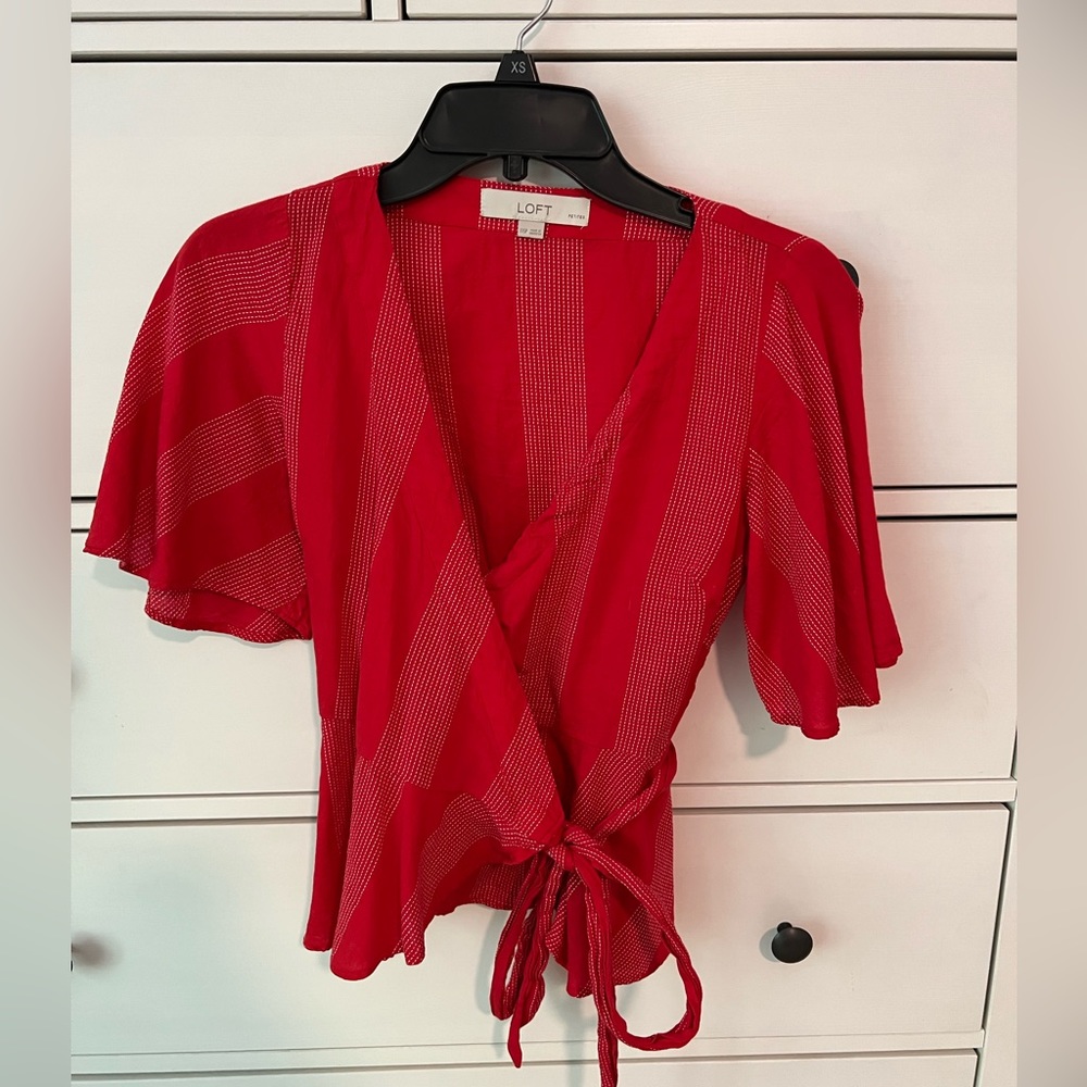 Red Cross over shirt